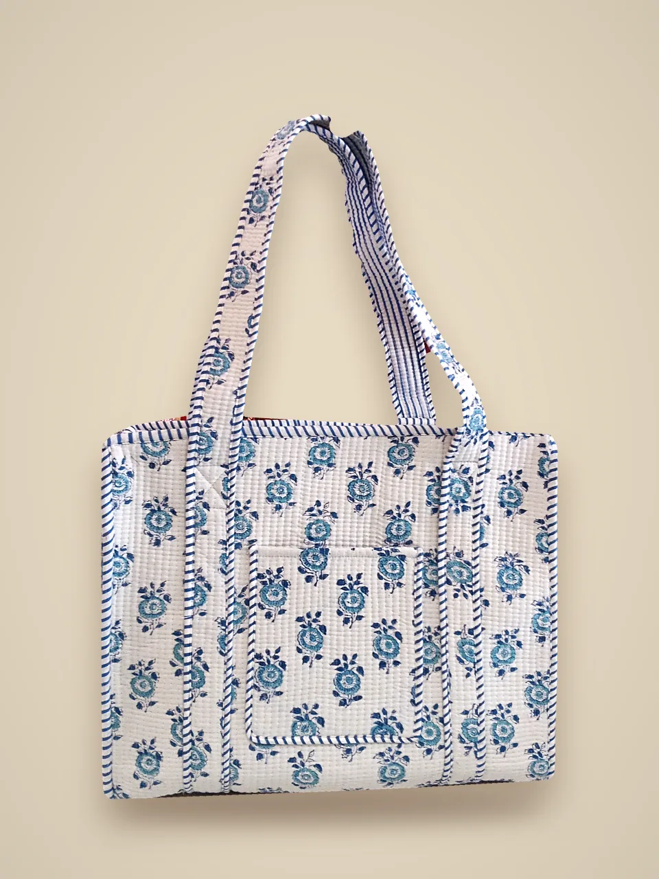 The Delft Tote — White studio view